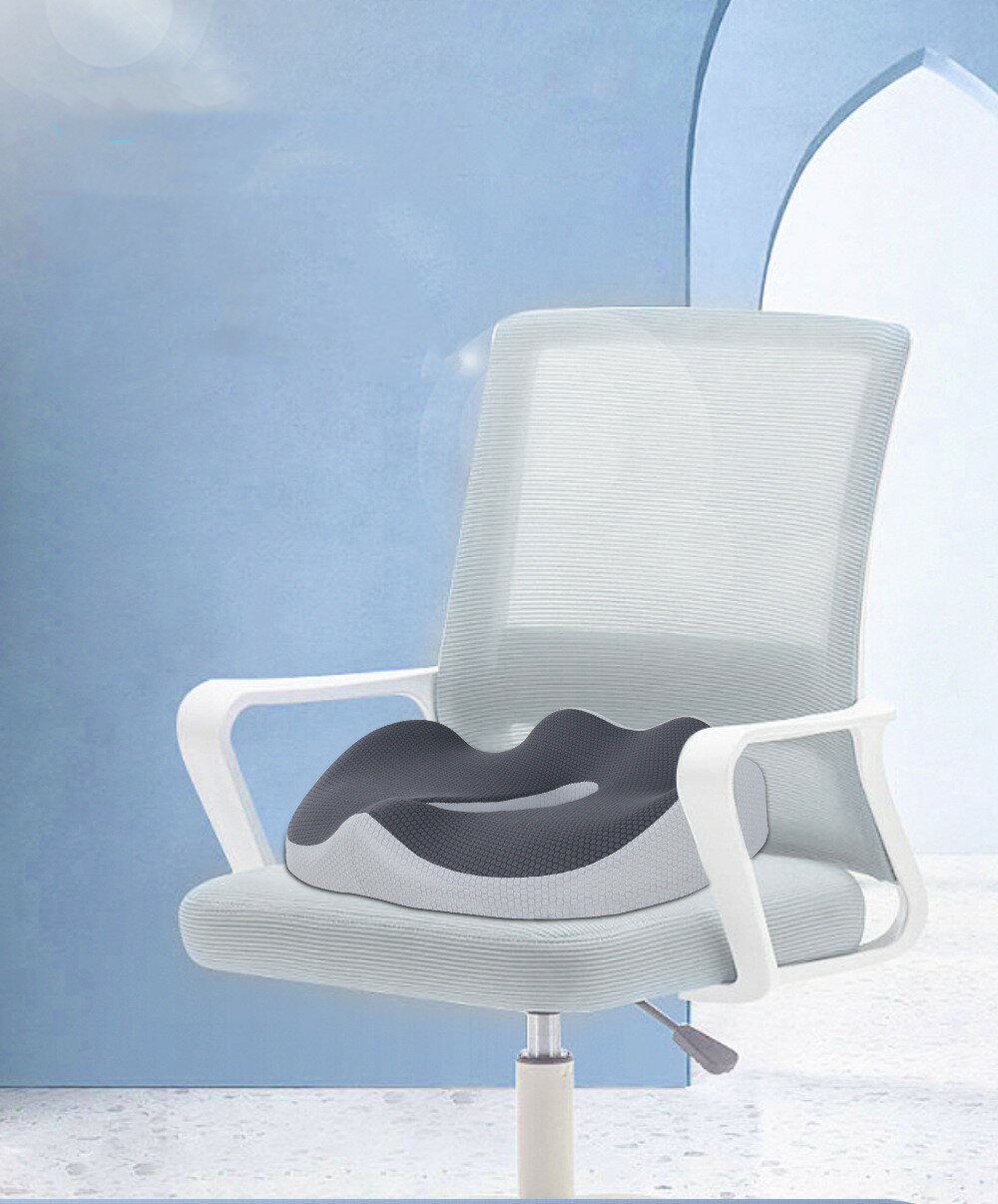 座布団パソコンチェアおしりパッド家庭用オフィス快適座り心地ヒップ保護座布団滑り止め記憶綿座布団