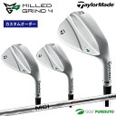 y31܂P5{zyJX^I[_[ze[[Ch ~hOCh 4 EFbW MCI50E60E70E80E90 Vtg [{dl {Ki][Taylormade MILLED GRIND 4 TOUR SATIN CHROME]yTayz