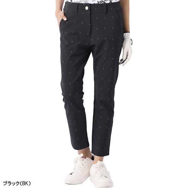 【お買い物マラソン！店内全品P5倍以上！14日 20：00〜15日 23：59まで】 【レディース】マリ・クレール 9分丈パンツ 713-306 アンクルパンツ UVカット ストレッチ ゴルフウェア