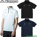 【在庫処分】カッパ Kappa 半袖 ハーフジップシャツ メンズ KPT23013 トップス Tシャツ カットソー