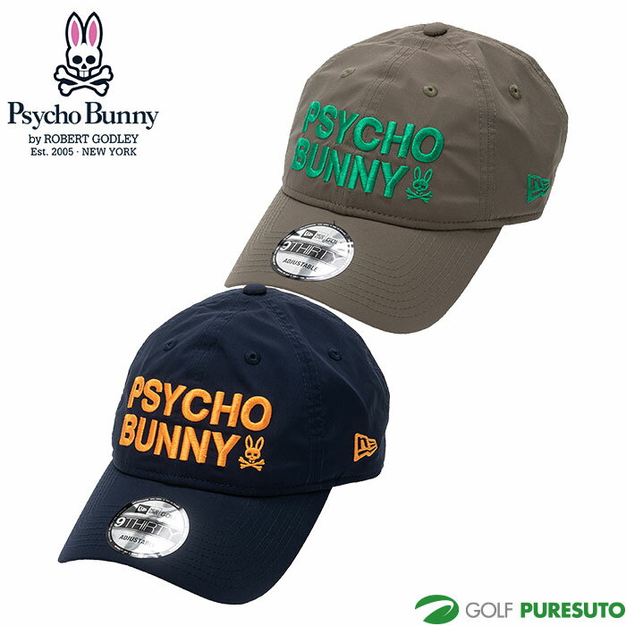 TCRoj[ CAP GOLF NEW ERA Lbv PBMG351F 2023N H~f Psycho Bunny x Newera R{ Xq StEFA