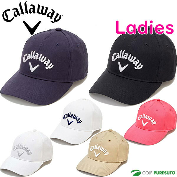 キャロウェイ 【レディース】キャロウェイ ゴルフキャップ ベーシック キャップ WM 23 JM ウィメンズ C23990202 帽子 ヘッドウェア ゴルフウェア 2023年モデル Callaway BASIC CAP 女性用