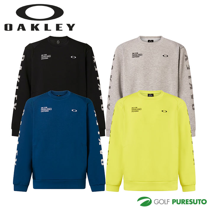 【2点以上購入で使える5%OFFクーポン有】【在庫処分】オークリー ゴルフ Oakley Both Shoulders Crew FOA405728 メンズ ゴルフウェア