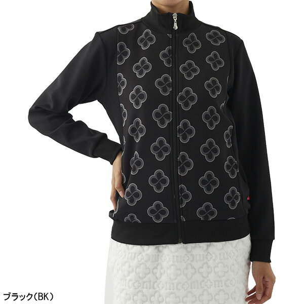 【最大3,000円OFFクーポン配布！20日20：00〜27日 01：59限定！】【レディース】マリ・クレール 長袖 フルジップ ブルゾン ジャージブルゾン 733-271 ゴルフウェア 2023年秋冬モデル marie claire マリクレール アウター 秋冬ウェア 女性用 733271 ストレッチ 保温