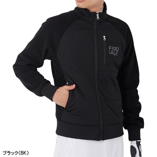 フィラ ゴルフ 長袖 フルジップ ブルゾン ウィンドバリア フリース メンズ 783-241 ジャケット ミドラー アウター 異素材MIX ゴルフウェア 2023年秋冬モデル FILA GOLF 783241 秋冬ウェア