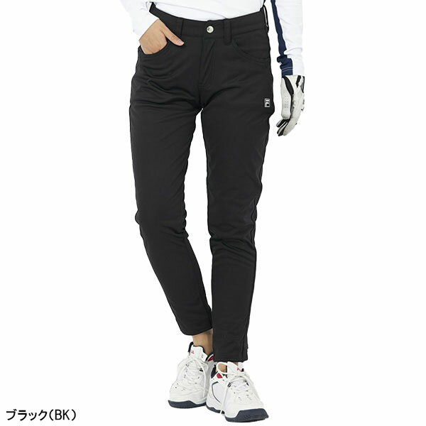 【最大3,000円OFFクーポン配布！4日20：00〜11日 01：59限定！】【レディース】フィラ ゴルフ ロングパンツ ボンディングパンツ 793-306 ゴルフウェア 2023年秋冬モデル FILA GOLF 793306 女性用 蓄熱
