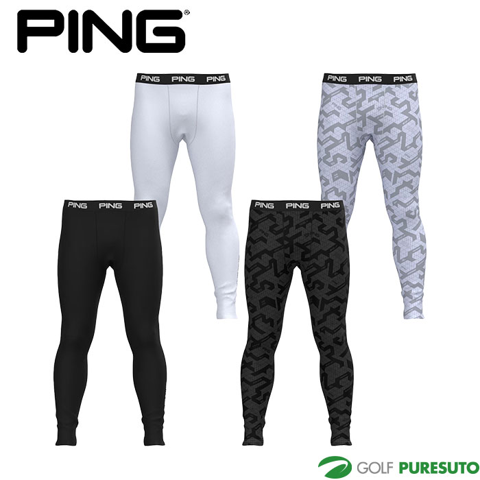 【2点以上購入で使える5%OFFクーポン有】ピン ゴルフ UVストレッチ レギンス 621-3283901 アンダーウェア ゴルフウェア 2023年秋冬モデル PING