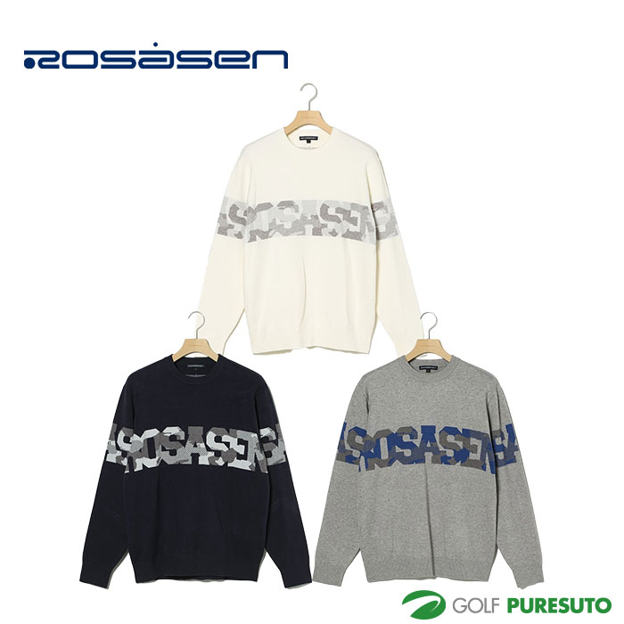 【2点以上購入で使える5%OFFクーポン有】ロサーセン ファンクションニット 044-19011 トップス ゴルフウェア 2023年秋冬モデル Rosasen