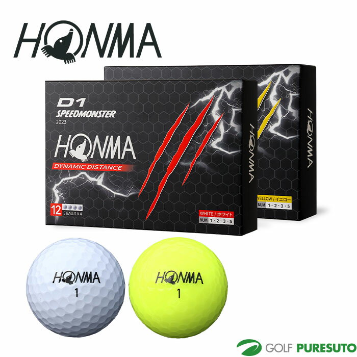 y12P5{z{ԃSt D1 Xs[hX^[ SPEED MONSTER St{[ 2023Nf 1_[X HONMA GOLF