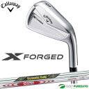 【10日はP5倍&エントリーでP最大P14倍】 キャロウェイ X FORGED24 アイアン 6本セット MODUS3 TOUR105/Dynamic Gold...