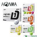 本間ゴルフ D1 ゴルフボール BT2401 ●2024年モデル● 1ダース HONMA GOLF【CHM】