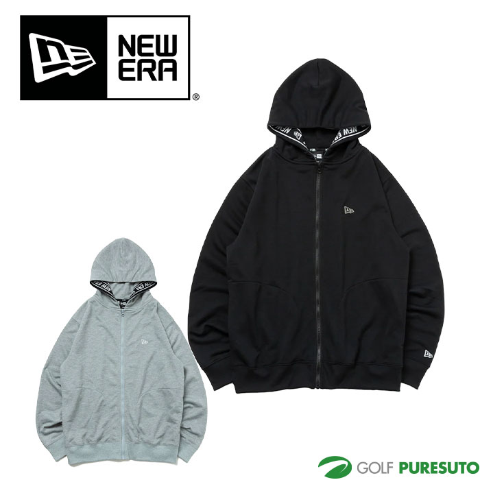 【2点以上購入で使える5%OFFクーポン有】二ューエラ ゴルフ ドライスウェット フルジップフーディー ロゴテープ 14122008／14122009トップス ゴルフウェア 2024年春夏モデル New Era Golf