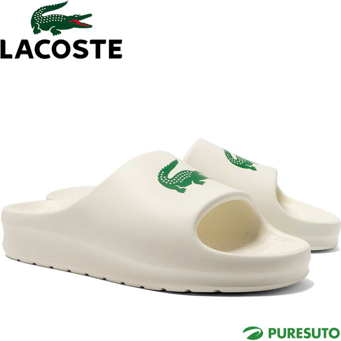 【18日から20日までP5倍】ラコステ LACOSTE SERVE SLIDE 2.0 223 1 CMA サンダル メンズ 46CMA0032 シャワーサンダル スライドサンダル スポーツサンダル 海 プール 水泳 ビーチ アウトドア シャワサン 2024年春夏モデル 1