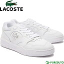 ラコステ レザースニーカー メンズ ラコステ LACOSTE スニーカー LINESHOT 223 4 SMA ラインショット メンズ 46SMA0110 タウンユース カジュアル 靴 ローカット シューズ レザースニーカー