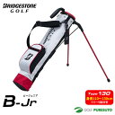 【ジュニア】ブリヂストンゴルフ B-Jrシリーズ キャディバッグ 2024年モデル CB24J3 [BRIDGESTONE GOLF] [ビージュニア TYPE130 ジュニア]【 B 】