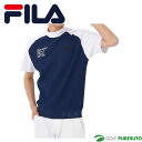 フィラ フィラ ゴルフ 半袖 モックネックシャツ 744-643 トップス ゴルフウェア 2024年春夏モデル FILA