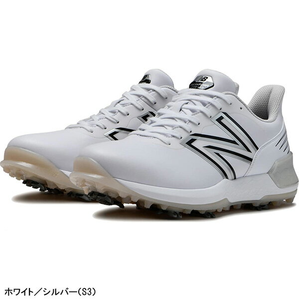 【12日はP5倍】ニューバランス ゴルフシューズ Fresh Foam X 2500 V3 S3 UG2500 紐タイプ 2E相当 ユニセックス New Balance Golf 靴 小さいサイズ メンズ レディース 23SS ソフトスパイク 防水