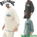 【10日はP5倍】【在庫処分】ビラボン BILLABONG 長袖 グラフェン クルーネック プルオーバー トレーナー A/Div. メンズ BD012013 2023年秋冬モデル 秋冬ウェア トップス カジュアル タウンユース