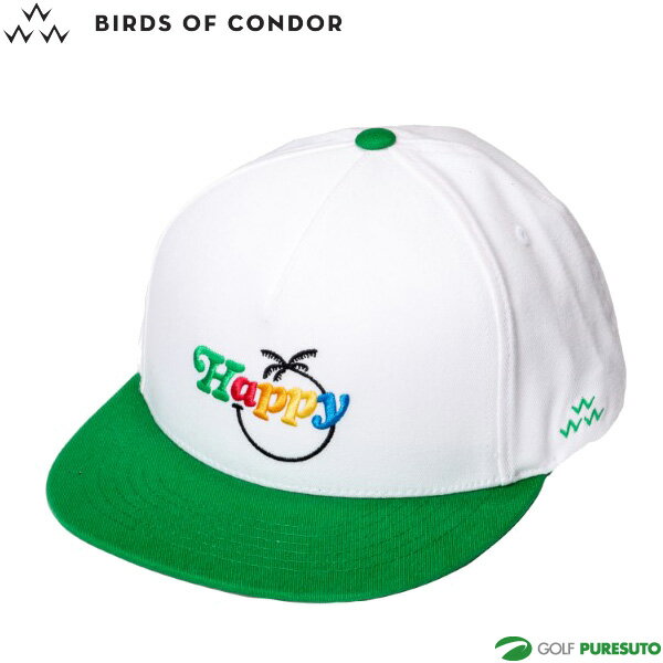 【10日はP5倍】【在庫処分】バーズオブコンドル ゴルフキャップ HAPPY PLACE HAT TEMC3S01 BIRDS OF CONDOR ヘッドウェア 帽子 メンズ レディース ユニセックス スナップバック 23SS