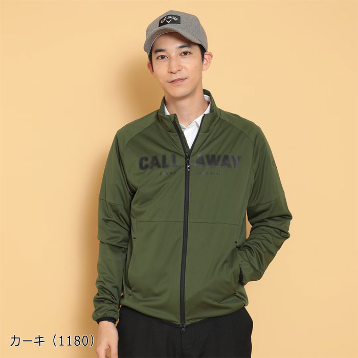 キャロウェイ ゴルフ スターストレッチ フルジップブルゾン C24215100 ゴルフウェア トップス 2024年秋冬モデル Callaway GOLF アパレル
