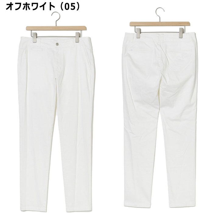 ロサーセン ゴルフ 定番チノストレッチ パンツ 044-72911 ゴルフウェア ボトムス お裾直し無料！ 2024年秋冬モデル Rosasen GOLF【suso】