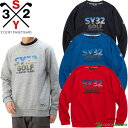 【13日10時~62h限定!最大P5倍超ポイントアップ祭】SY32 by SWEET YEARS 長袖 スウェットシャツ フロッキープルオーバー メンズ SYG-22A52 トップス ゴルフウェア エスワイサーティトゥ バイ スウィートイヤーズ 秋冬モデル 秋冬ウェア FLOCKY PULLOVER SWEAT SHIRTS 22AW