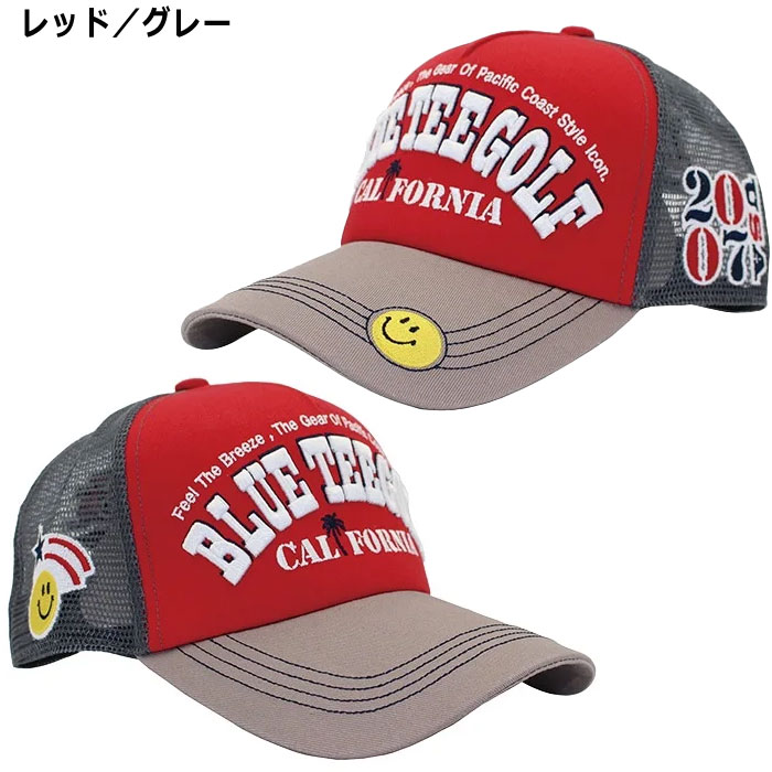 ブルーティーゴルフ BTGロゴ メッシュ キャップ CP-007 BTG-CP007 ゴルフウェア 帽...