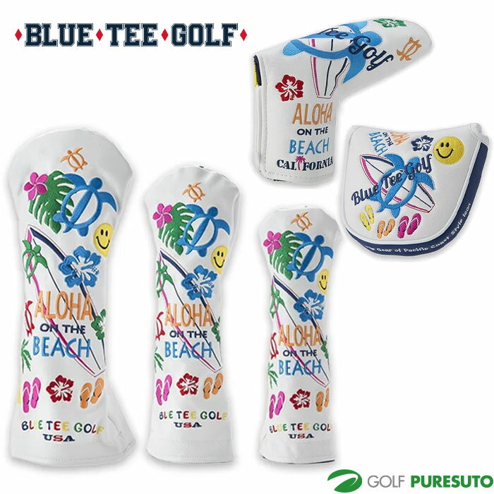 ブルーティーゴルフ ALOHA ON THE BEACH ヘッドカバー HC005 BTG-HC005 ゴルフアクセサリー ヘッドカバ..