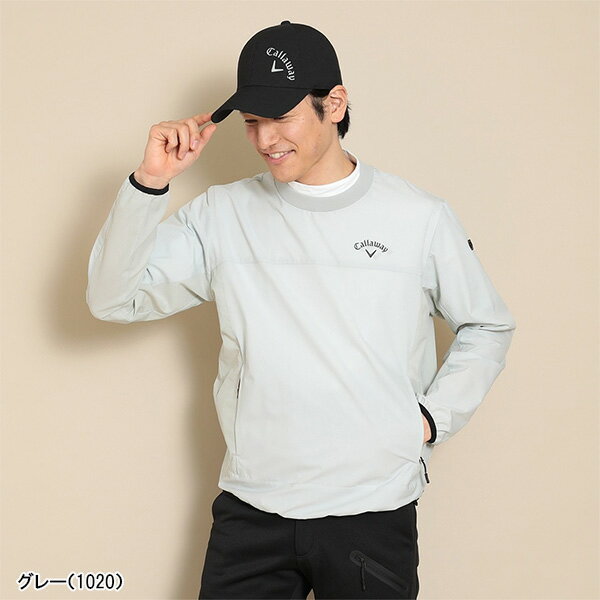 キャロウェイ 8WAYストレッチ プルオーバー C24115101 トップス ゴルフウェア 2024年春夏モデル Callaway アパレル