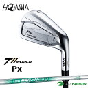 本間ゴルフ ツアーワールド Px アイアン 5本セット(#6-#P) NS PRO 950GH neo スチールシャフト 2024年モデル [HONMA TOU...