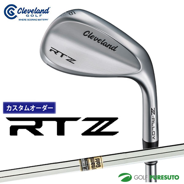 【ブラックフライデー!25日限定で店内全品P5倍】【カスタムオーダー】クリーブランド RTZ ツアーサテン ウェッジ Dynamic Gold スチールシャフト...
