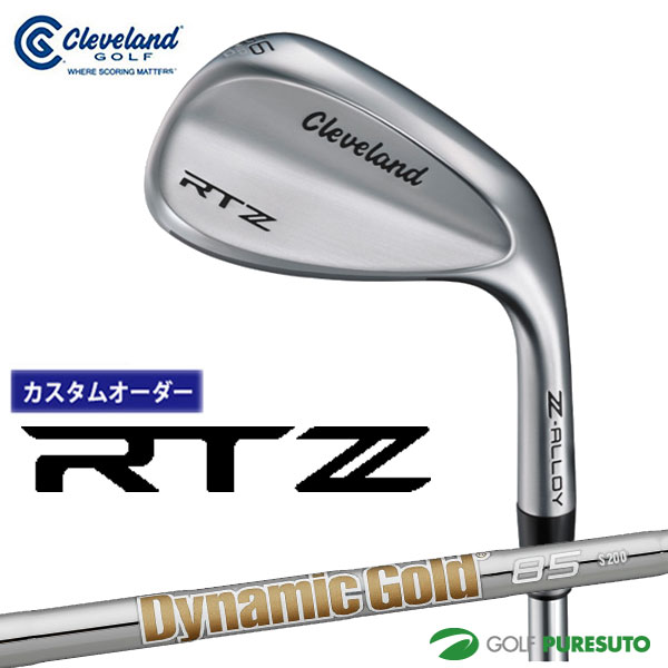 【ブラックフライデー!25日限定で店内全品P5倍】【カスタムオーダー】クリーブランド RTZ ツアーサテン ウェッジ Dynamic Gold 85 スチールシ...