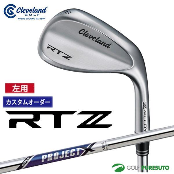 【ブラックフライデー!25日限定で店内全品P5倍】【カスタムオーダー】【レフティー(左用)】クリーブランド RTZ ツアーサテン ウェッジ Project X ...