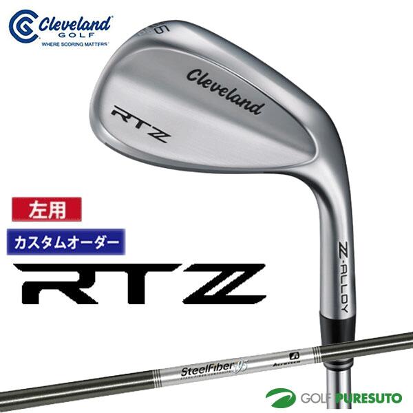 【ブラックフライデー!25日限定で店内全品P5倍】【カスタムオーダー】【レフティー(左用)】クリーブランド RTZ ツアーサテン ウェッジSteel Fiber...