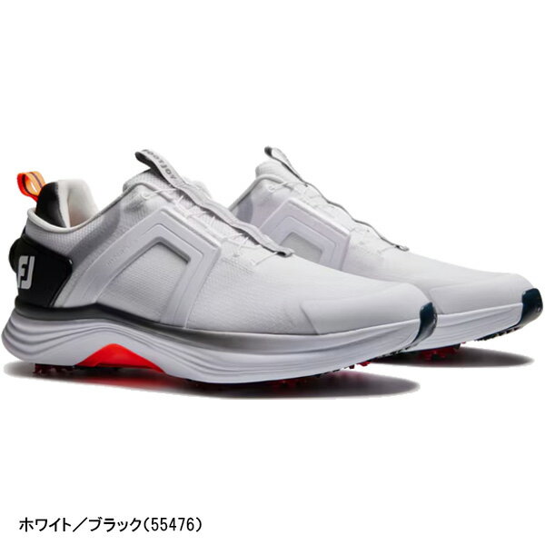 フットジョイ ゴルフシューズ ハイパーフレックス ボア メンズ 55476／55480／55477／55478 2025年春夏モデル FOOTJOY HyperFlex BOA 3E相当 ダイヤル式 スパイクシューズ ソフトスパイク