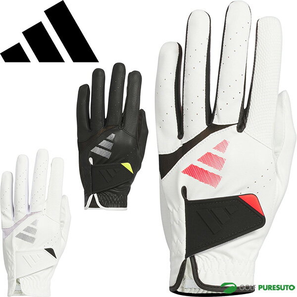 アディダス ゴルフ ゴルフグローブ アディゼロ グローブ 片手用（左手装着用） メンズ KVH42 JE7177／JE7178／JE7179 手袋 adidas golf 2025年春夏モデル