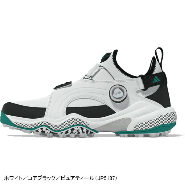 アディダス ゴルフ ゴルフシューズ コードカオス 25 ミッド ボア スパイクレスシューズ NQX22 JP5187／JP5185／JP5186／JQ7717／JR8239／JQ7718 2E相当 2025年秋冬モデル adidas golf 靴 ダイヤル式 CODECHAOS 25 MID BOA 小さいサイズ 女性用