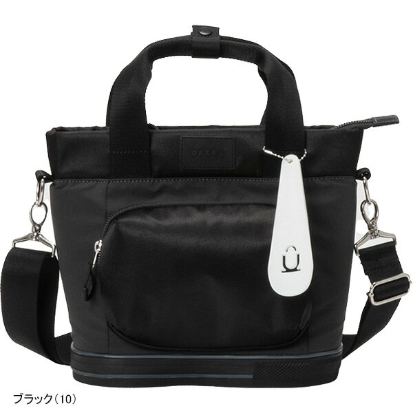 ゴルフ プレストのオケル タイプJ TYPE-J ラウンドバッグ カートバッグ ミニトート トートバッグ OKMG5FT3 2025年秋冬モデル OKERU 普段使い アウトドア ピクニック ペットのお散歩にも ファスナー開閉 カラス対策 ショルダーストラップ ポリエステル メンズ レディース ユニセックス｜アングル2