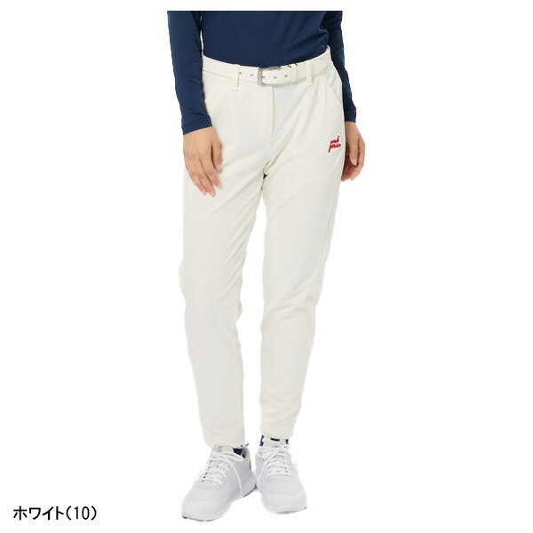 【レディース】アンパスィ ロングパンツ エアロスウェットテーパードパンツ AFF5004J1 ボトムス ゴルフウェア 2024年秋冬モデル and per se 秋冬ウェア 女性用