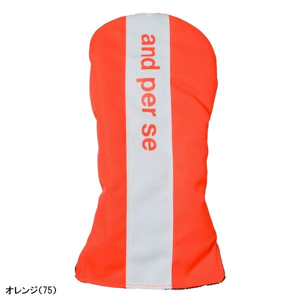 AND PER SE アンパスィ  ヘッドカバー 3点セット  レッド系 FW UT PT [240101434270] ゴルフウェア ストスト AND PER SE アンパスィ ヘッドカバー 3点セット レッド系 FW UT