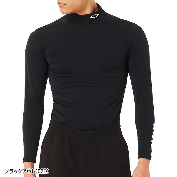 オークリー 長袖 モックネックシャツ アンダーウェア テクニカルベースレイヤー 長袖 モック 5.0 トレーニングウェア メンズ FOA408268 トップス インナーウェア アンダーシャツ ゴルフウェア 2025年秋冬モデル Oakley Technical Base Layer LS Mock 5.0 秋冬ウェア