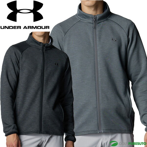 アンダーアーマー 長袖 フルジップ ジャケット UAドライブ ミッドレイヤー メンズ 6007929 ゴルフウェ...