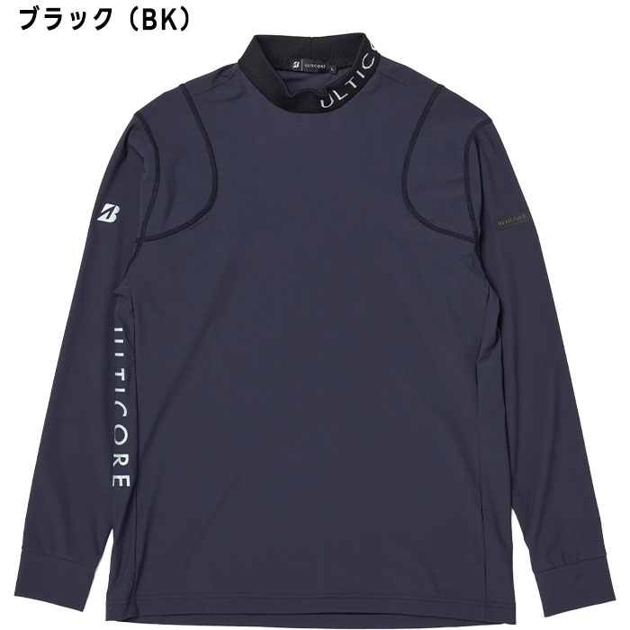 【最大3,000円OFFクーポン配布！20日20：00〜27日 01：59限定！】ブリヂストン ゴルフ 4Dimotion Fit 長袖 モックネック シャツ FBM03F ゴルフウェア メンズ トップス 2025年秋冬モデル BRIDGESTONE GOLF