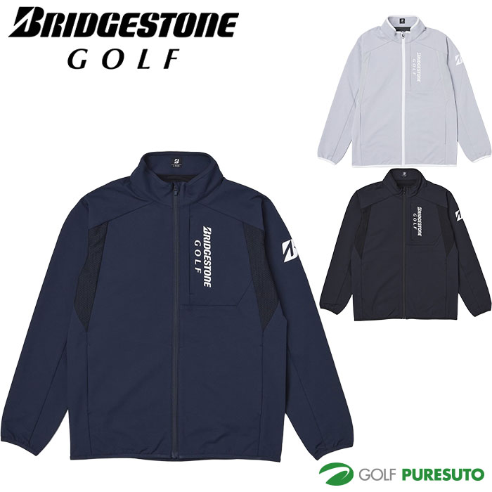 【最大3,000円OFFクーポン配布！20日20：00〜27日 01：59限定！】ブリヂストン ゴルフ B-01 長袖 前開き ブルゾン FGM01D ゴルフウェア メンズ トップス 2025年秋冬モデル BRIDGESTONE GOLF