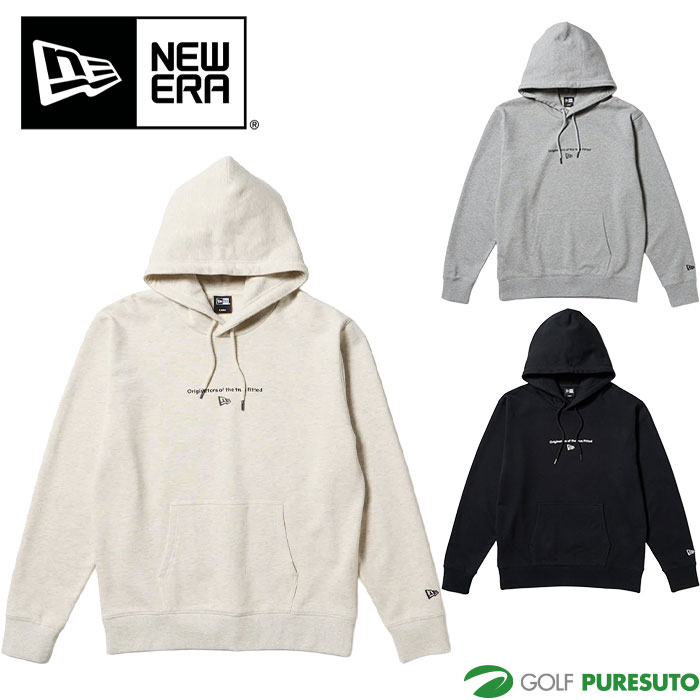 【お買い物マラソン！店内全品P5倍以上！15日 0：00～16日 01：59まで】 ニューエラ 裏毛 スウェット プルオーバーフーディー Circle OOTTF 14682628／14682629／14682630 スポーツウェア トップス 2025年秋冬モデル NEWERA GOLF