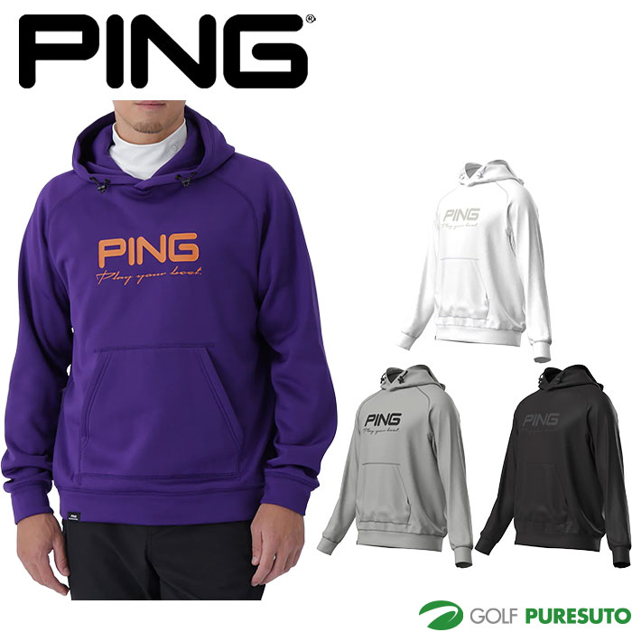 ピン ゴルフ 全方向ストレッチ カルイシ フーディ 621-5262800 ゴルフウェア トップス 2025年秋冬モデル PING GOLF