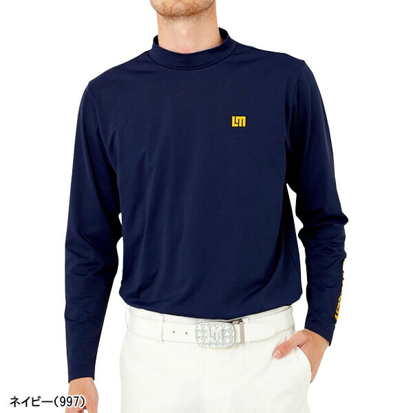 ラウドマウス 長袖 モックネックシャツ メンズ 771501 771-501 ゴルフウェア LOUDMOUTH 秋冬モデル 秋冬ウェア
