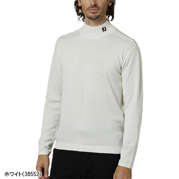 【大感謝祭！最大3,000円OFFクーポン配布！20日 20：00〜26日 01:59まで】 フットジョイ 長袖 ハイネック セーターシャツ メンズ FJ-F25-S06 38552／38553／38718 セーター ニット トップス ゴルフウェア 2025年秋冬モデル FOOTJOY 秋冬ウェア
