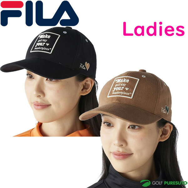 【最大3,000円OFFクーポン配布！20日20：00〜27日 01：59限定！】【レディース】フィラ ゴルフ ゴルフキャップ 軽量ツバキャップ 795-903 ヘッドウェア 帽子 2025年秋冬モデル FILA GOLF 秋冬ウェア 795903 女性用