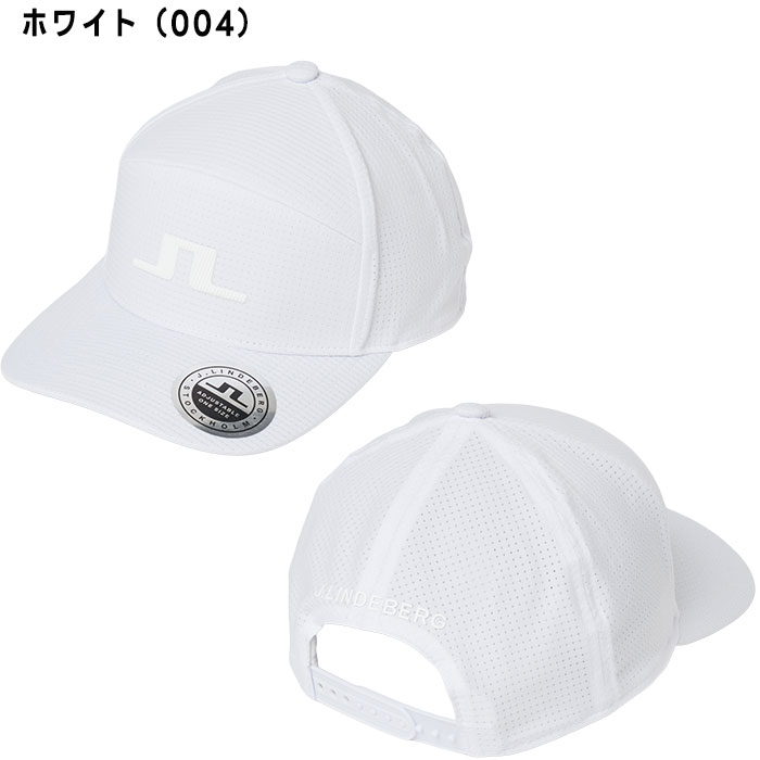 【最大2,000円OFFクーポン配布！20日20：00〜26日 01：59限定！】 J.リンドバーグ ゴルフ JLロゴ キャップ 073-54832 ゴルフウェア 帽子 2025年秋冬モデル J.LINDEBERG GOLF